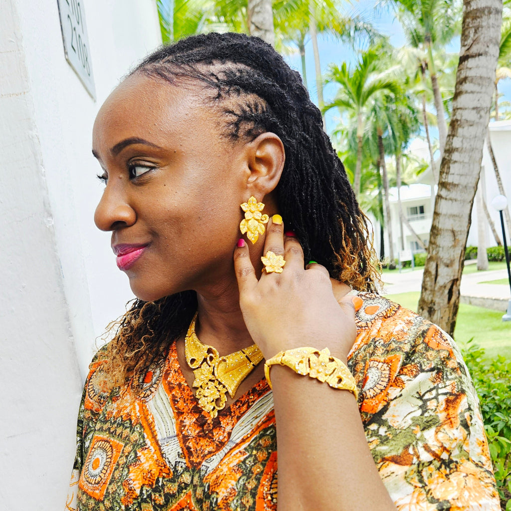 Statement Dubai 24K Gold Plated Jewelry Set - NEW ARRIVAL