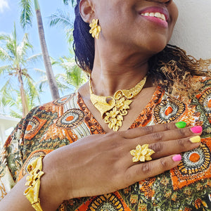 Statement Dubai 24K Gold Plated Jewelry Set - NEW ARRIVAL
