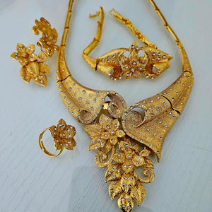 Statement Dubai 24K Gold Plated Jewelry Set - NEW ARRIVAL