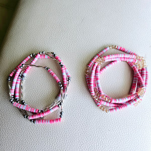 Vinyl Waist Beads, 2pcs - NEW ARRIVAL