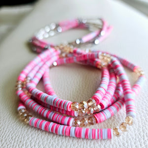Vinyl Waist Beads, 2pcs - NEW ARRIVAL