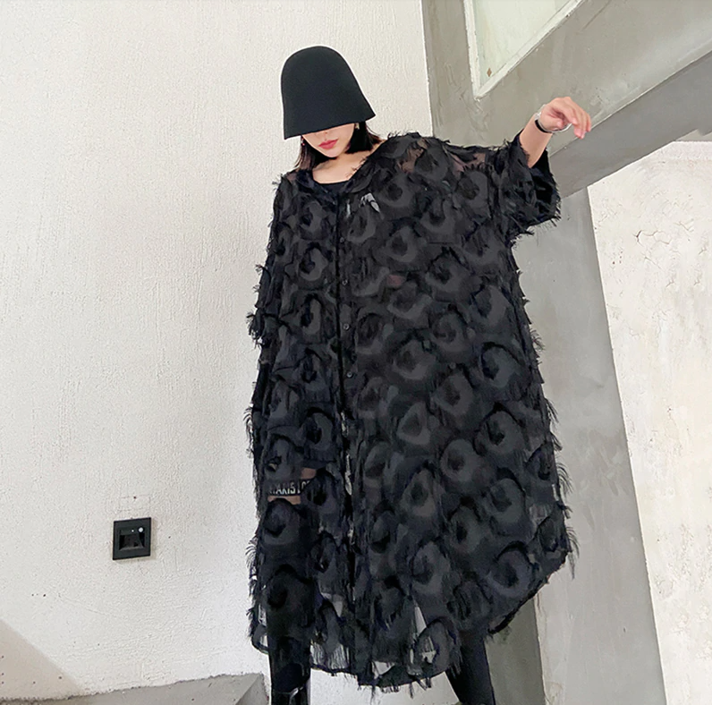 Black Feathered Dress, Afrobeats Collection