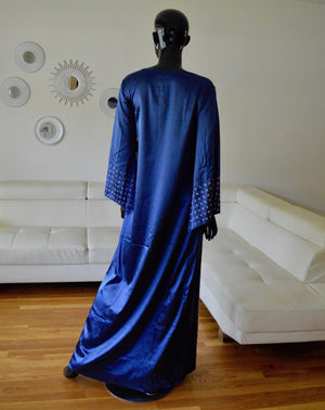 Blinged-out Abaya Dress. Afrobeats Collection